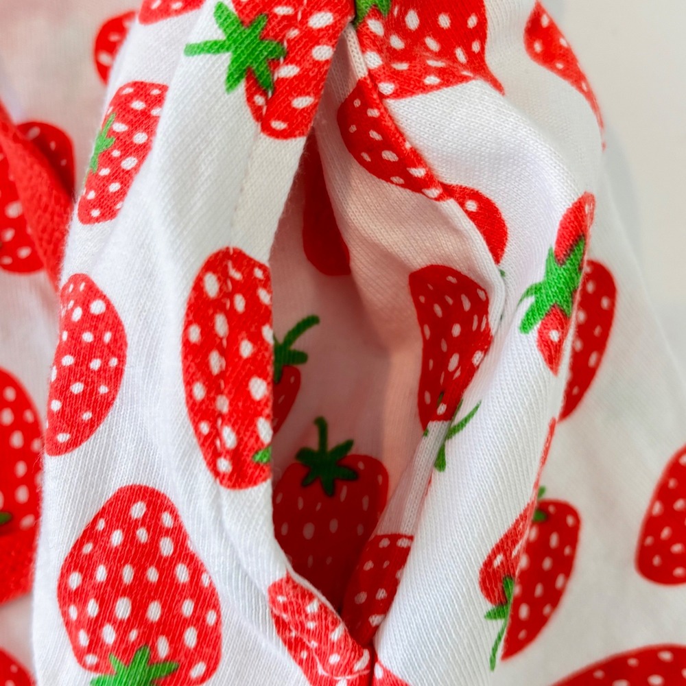 Mini Boden Girls Cotton Skort Strawberry Print Size 4 5 Excellent! - Picture 4 of 9